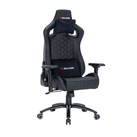 Black ergonomic gaming chair