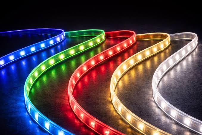 Multicolour LED strip lights