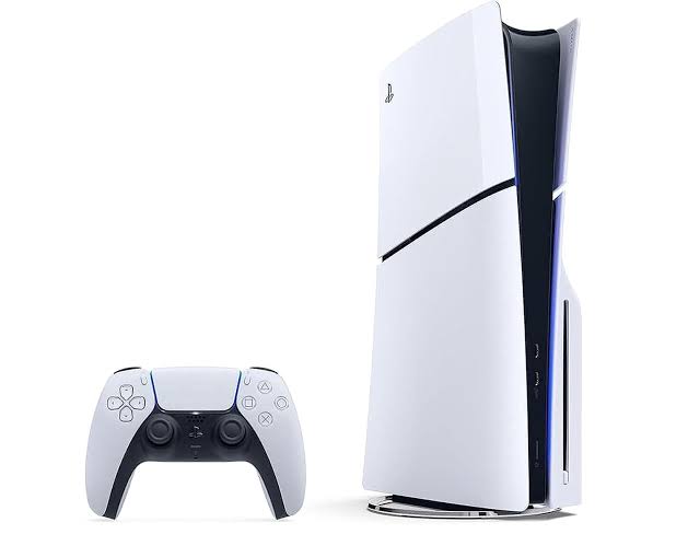 PlayStation 5 Slim console with controller