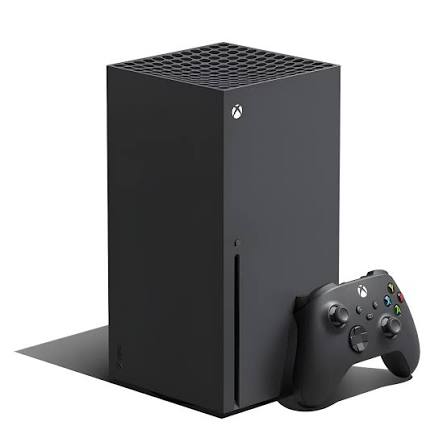 Xbox Series X console with controller